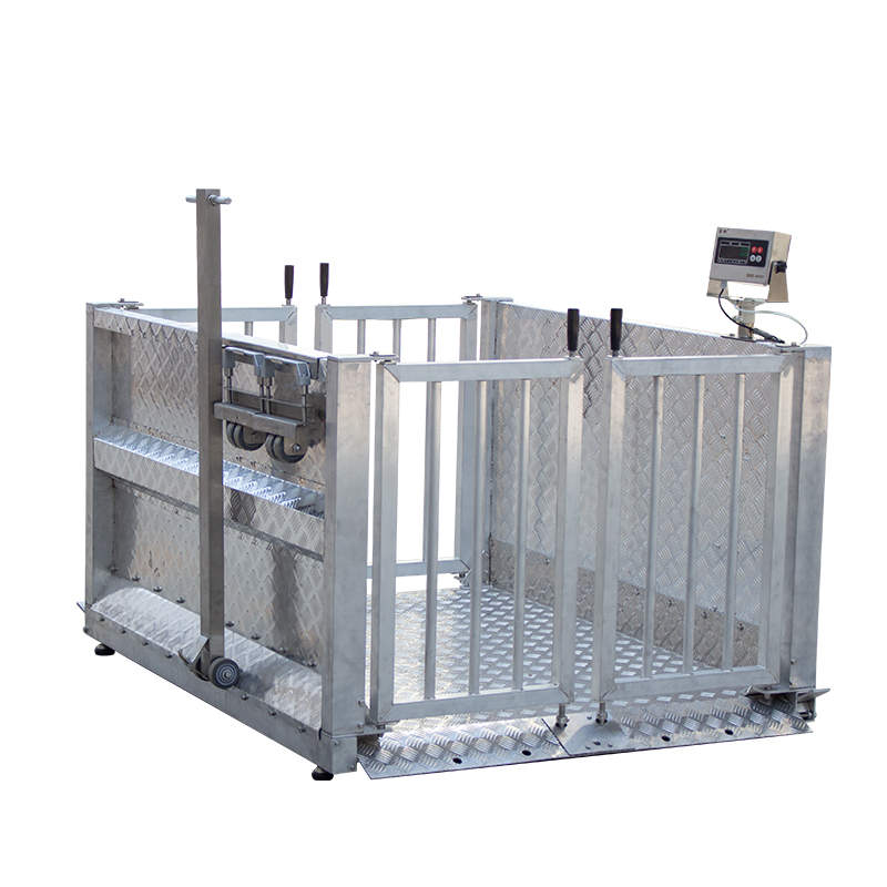 鋁制腳踏開門過(guò)道秤